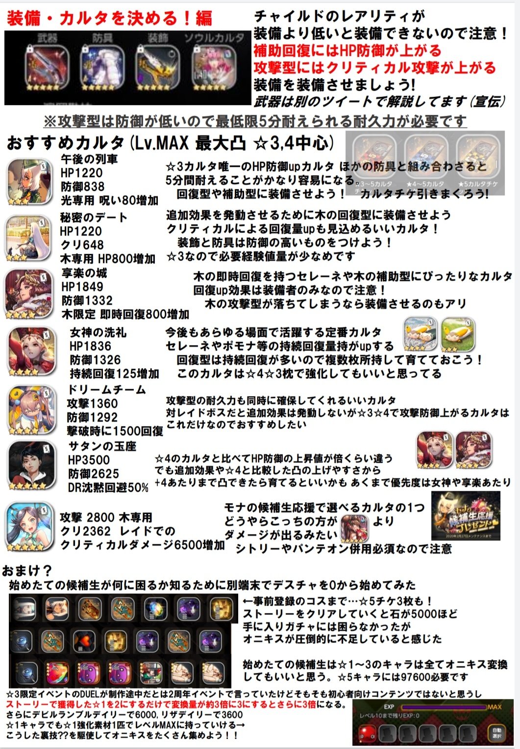 デスチャ 解説まとめ Twitter