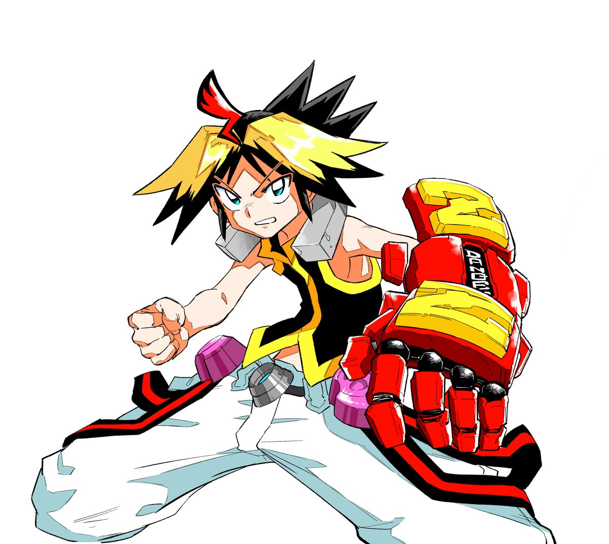 森茶 漫画家 月刊コロコロコミックでゾイドワイルド2 完結 カイとギャラガー１３世カット ２０２０年コロコロ３月号掲載