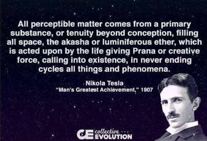 So we are not our 4th-dimensional thoughts, egos or memories, we are 5th-dimensional observers, apart of one source intelligence.This omnipresent, all intelligent field has been referred to as the "Akashic records"Nikola Tesla claimed it's where he obtained all his ideas from