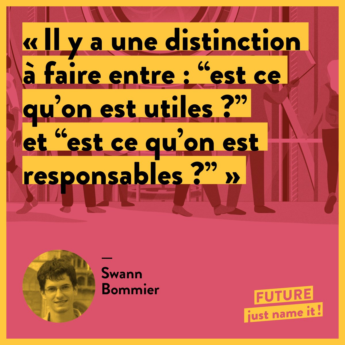 Au-delà de la #LoiPacte et de la simple responsabilité, définir sa #raisondetre c'est se poser la question de son utilité dans la société. Débat tenu dans notre podcast #futurejustnameit avec <a href="/USBEKetRICA/">Usbek & Rica</a> <a href="/GFeroneC/">Genevieve Ferone</a> <a href="/swannbom/">Swann Bommier</a> et <a href="/SJHLambert/">Sylvain LAMBERT</a> à écouter sur deezer.com/en/show/866012
