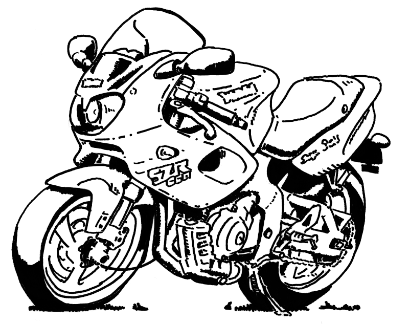 多田 誠 愛車のイラストを描きますけど 描かれたtシャツ買ってくださいね T Twitter