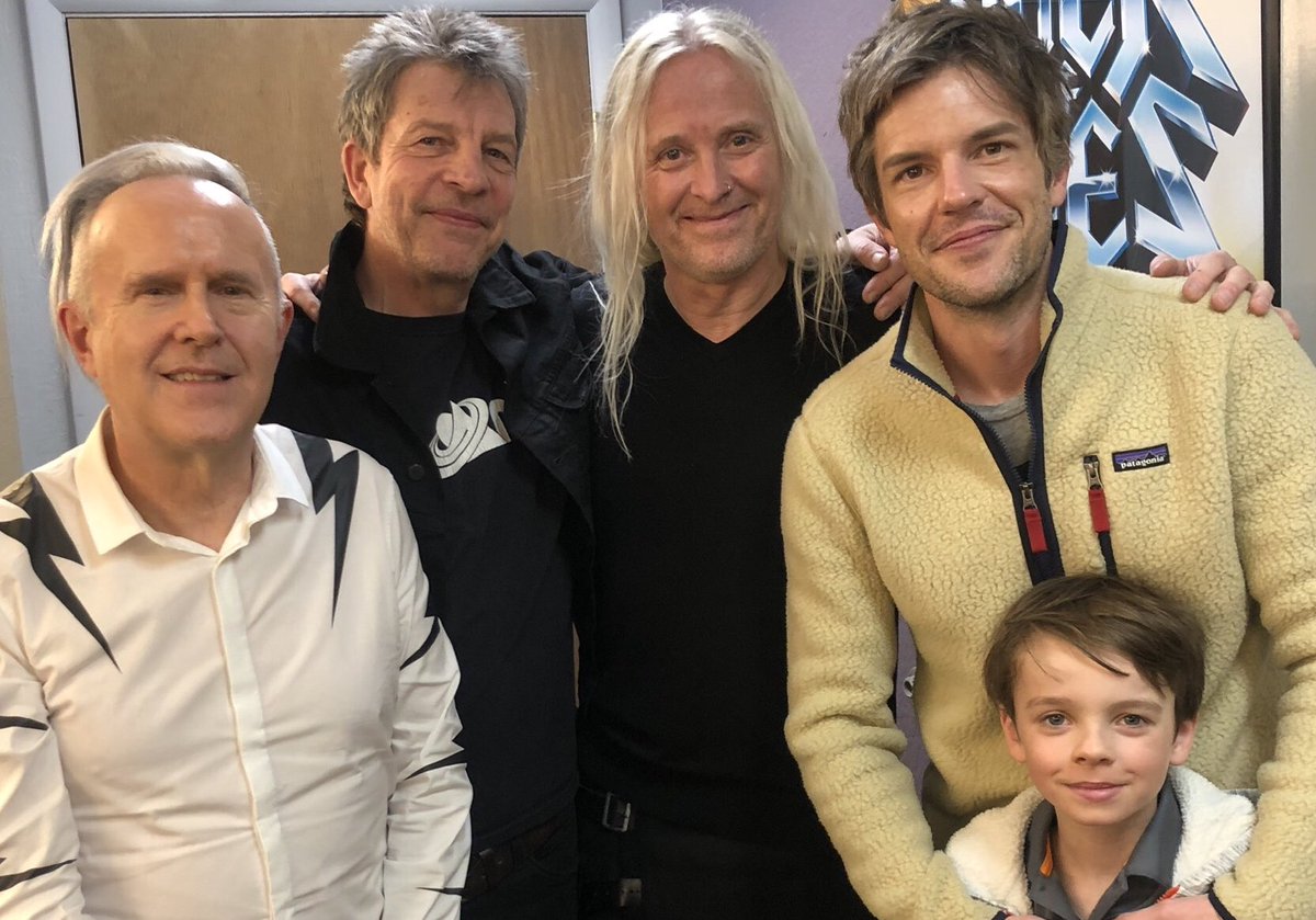 Nick Beggs On Twitter A Great Way To Finish Ten Nights At The Egyptian Theatre Park City With Brandon Flowers And His Son Henry In Attendance Howardjones Robinboult Https T Co Ppalofwuh6