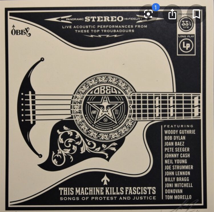 Happy 50th birthday #ShepardFairey! The essence of his art is “beauty defacing injustice” and his uncompromising vision continues to make an indelible mark on our culture. <a href="/OBEYGIANT/">Shepard Fairey</a>