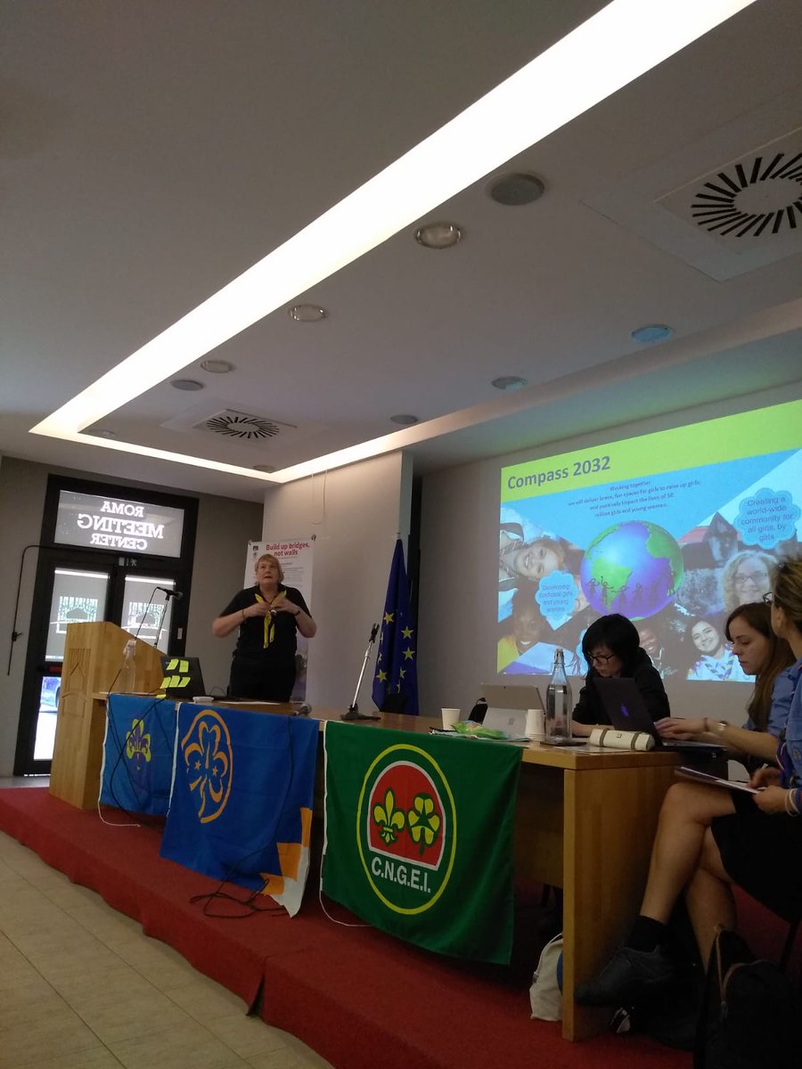 scouteguide's tweet photo. Durante il weekend la #FIS ha ospitato a Roma l'incontro delle Commissarie Internazionali di @EuropeRegion in preparazione alla 37a Conferenza Mondiale @wagggsworld che si terrà in Uganda a luglio 2020 #scout https://t.co/Lmn7Ip5L4I