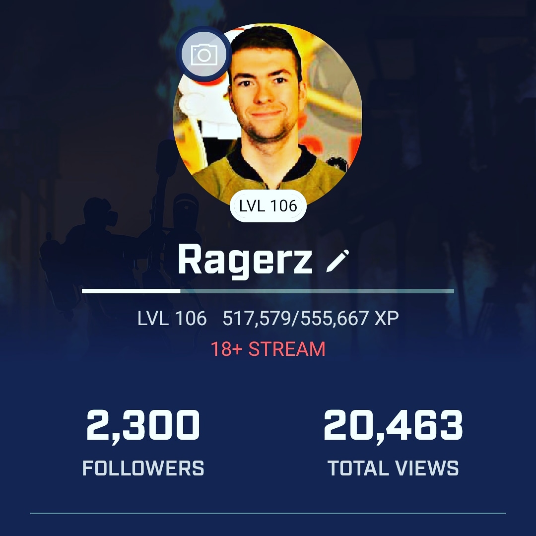 _RaGeRz's tweet photo. Finally hit 2.3k on followers on mixer thank you everyone for making it possible. I will be doing a sub benefit giveaway tomorrow at 10pm CT. #mixer #mixerstreamer #gaming #livestream #live #mixercommunity #Ragerz #RagerzSquad https://t.co/oUr0nSnOlt