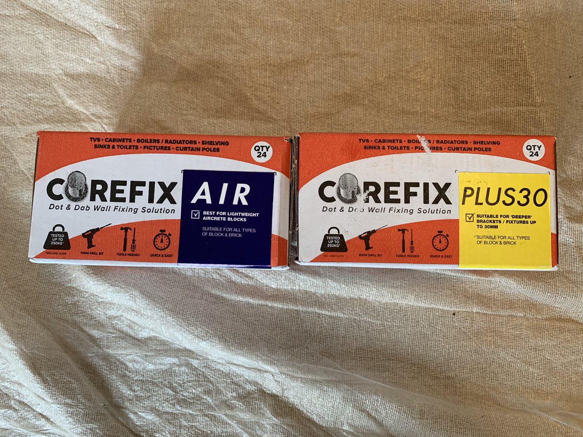 MKL_Solutions's tweet image. When you need #Corefix but kit bit extra. Happy days. @MetexOnline #tvwallmounting #dotanddab #miltonkeynes #mklcs