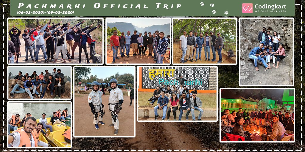 Codingkart1's tweet image. Friends are as companions on a journey, who ought to aid each other to persevere in the road to a happier life..!!
.
.
#pachmarhi #hillstation #officetrip #fun #CodingkartFamily