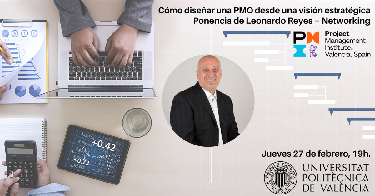 Las #PMO son vistas como parte integral de la implementación estratégica. Ponencia el jueves 27 de febrero "Como diseñar una PMO desde una visión estratégica" con Leonardo Reyes. Inscripción: j.mp/2uGvVyV #PMIValencia #PMOValencia #PMOfficers #LeonardoReyes <a href="/PMOfficers/">PMOfficers.Crypto</a>