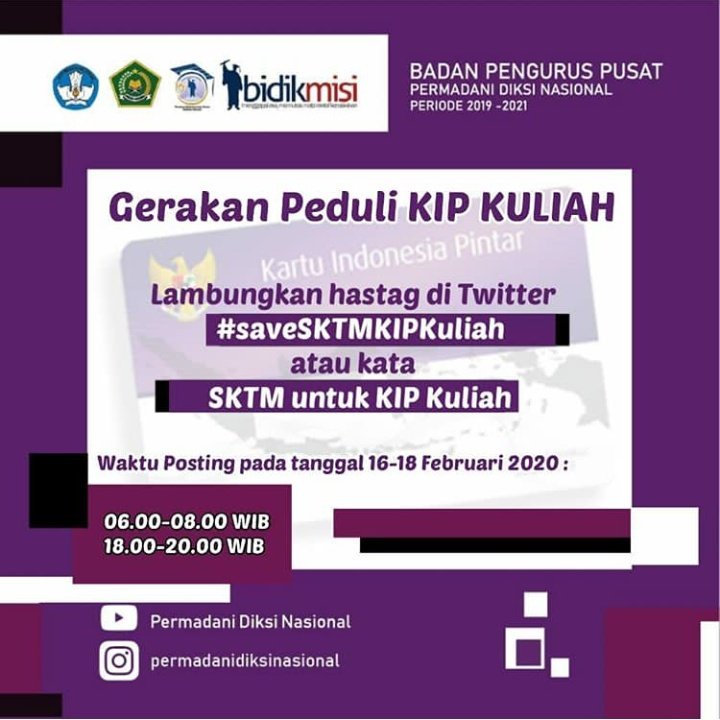 Suarara86169599's tweet photo. Bantu kami agar pemerintah dengar
#saveSKTMKIPKuliah
@infomasukPTN @ditjendikti @masukptn_com @kompascom @CNN @KabarNegeri https://t.co/DMCrJixPRe