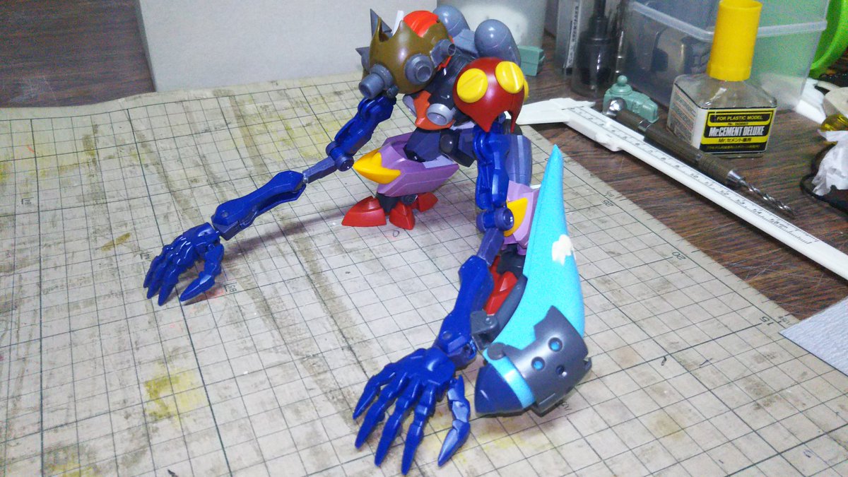 Lbx Twitterまとめ こないだ完成したハイパーファンクションのオーディン 他 モデラーズ速報