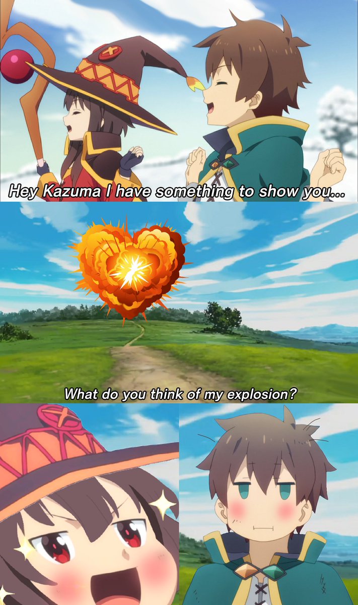 R Animemes An Explosion Of Love Animemes Memes Anime T Co Iihqn1xdr0