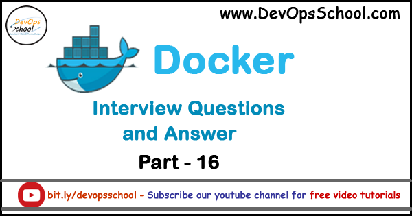 DevOpsSchools's tweet photo. Docker Interview Questions and Answer Part – 16 👨🏼💻👇
https://t.co/yKW9V9VUS7
#Docker #Interview #DockerInterview #Questions #Answer #DevOps #Tutorials #Cloud #Containers #DevOpsSchool #scmGalaxy https://t.co/4rnloMYifW