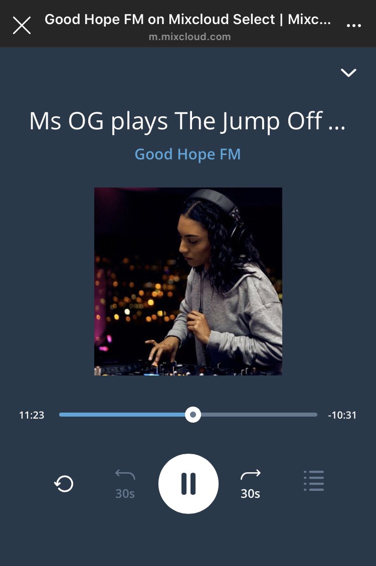 Lynn_J_LeRoux's tweet photo. TONIGHT I’ll be back on @GoodHopeFM with @DJReadyD I’ll be holding down the #JumpOffmix 🚀 https://t.co/8JwzMpvp0A