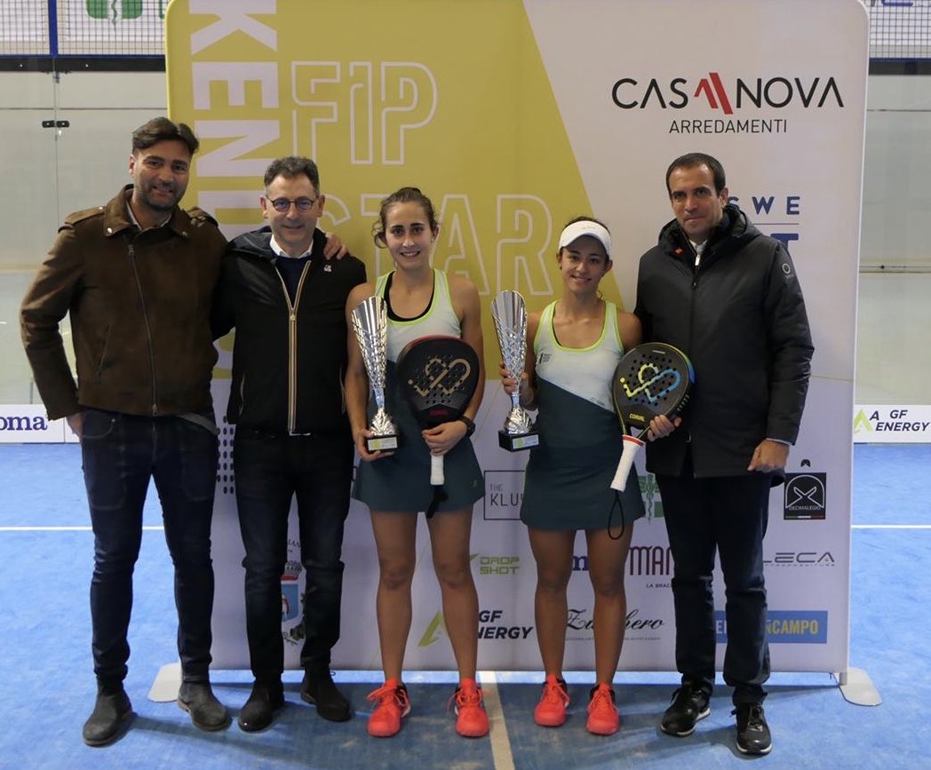 Anna Cortiles y Jessica Castelló, campeonas femeninas.