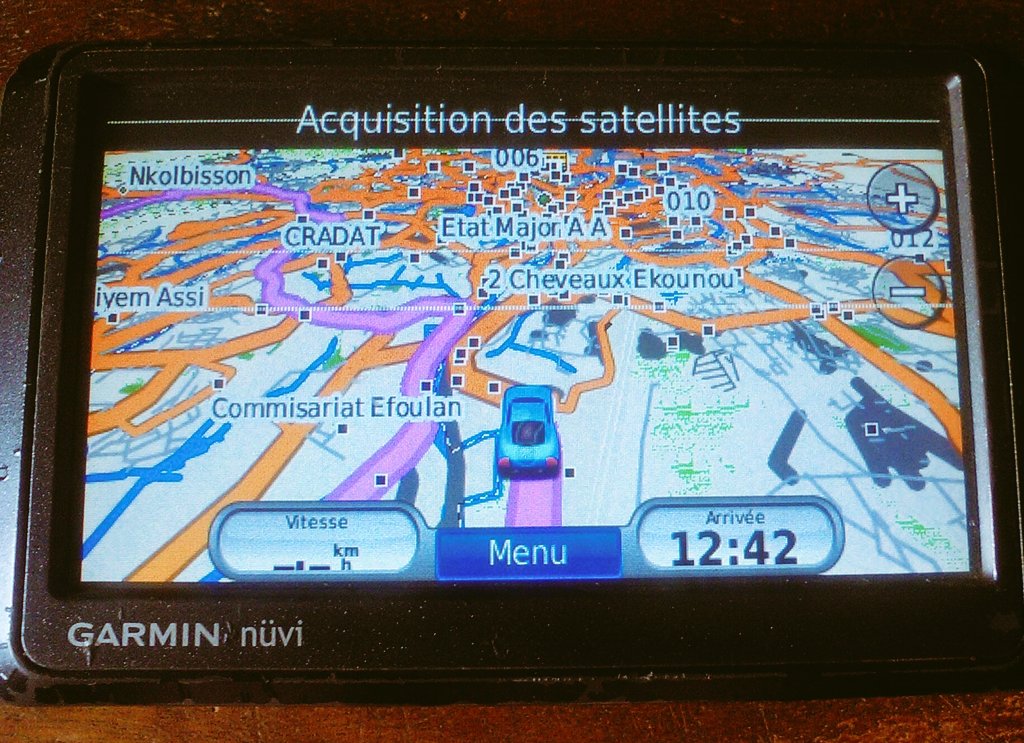 ambassa_armand's tweet image. Le GPS de navigation est accessible et vous accompagne partout au Cameroun