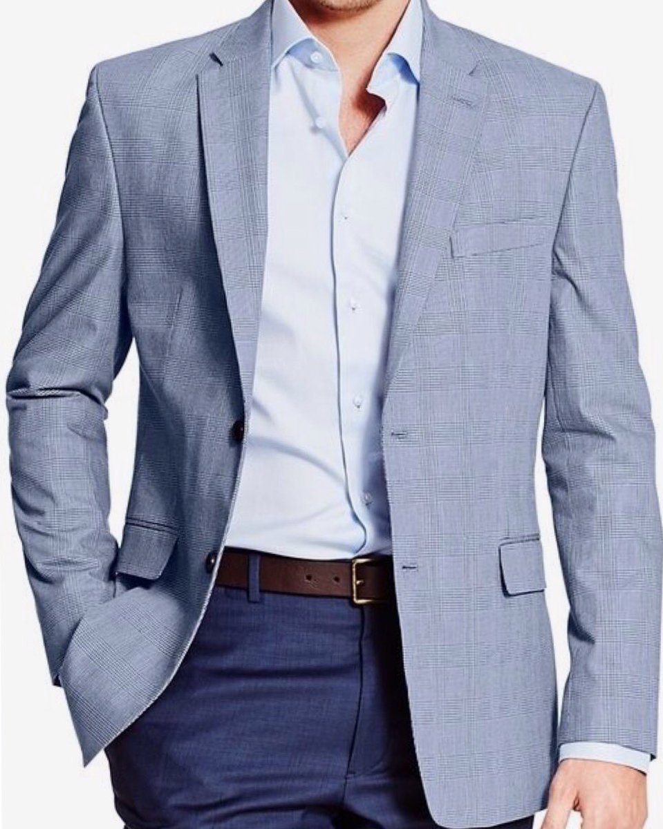 Saco Gris Pantalon De Vestir Gris Y Camisa Azul Combinaciones Saco