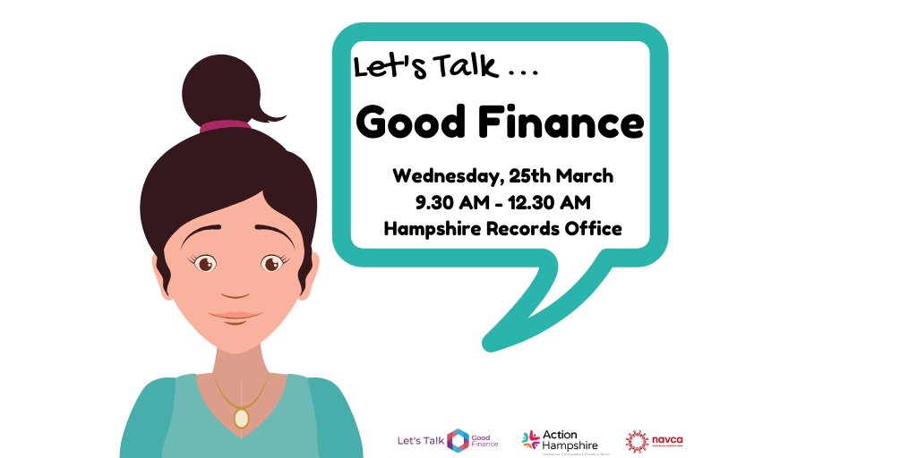 ActionHants's tweet photo. Come and join the CONVERSATION!
Book a place on this FREE course and let the experts help you understand, manage and plan for the financial side of your business or social enterprise.
To book your place follow this link:
https://t.co/QDRtjdkqvT
#LTGF Lets Talk Good Finance #navca https://t.co/KVOMzIWFwe