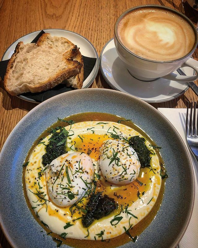 SabrinaGhayour's tweet image. Good morning from @barboun.london  venue for my first Sabrina’s Kitchen Supperclub TONIGHT! Got here extra early to start the day sensibly with lovely Turkish Eggs, some fantastic sourdough and a bloody good coffee to kickstart my engine! See you all lat… ift.tt/2SUgV8A