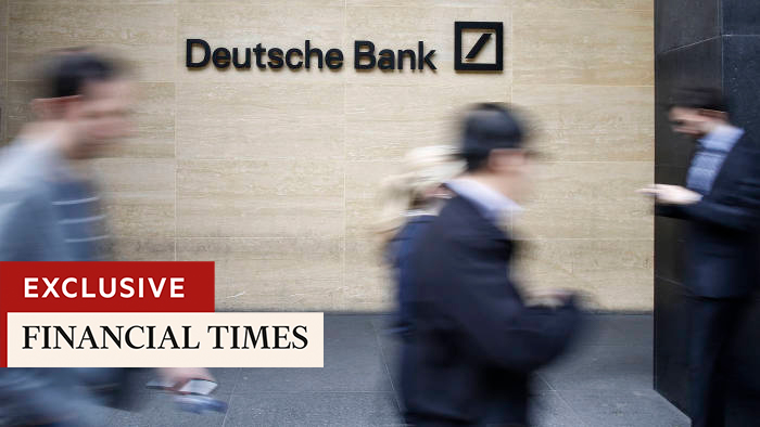 FinancialTimes's tweet photo. FT Exclusive: Deutsche Bank is facing a rash of contractor departures in vital areas such as anti-money laundering after demanding its freelance workforce take a 25% pay cut https://t.co/gH1ypflsSi https://t.co/dK18aeACHE