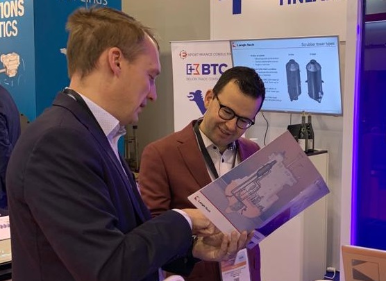 Nice to see high interest for scrubbers @Euromaritime20!
#langh #euromaritime #EM20 #scrubbers #maritime