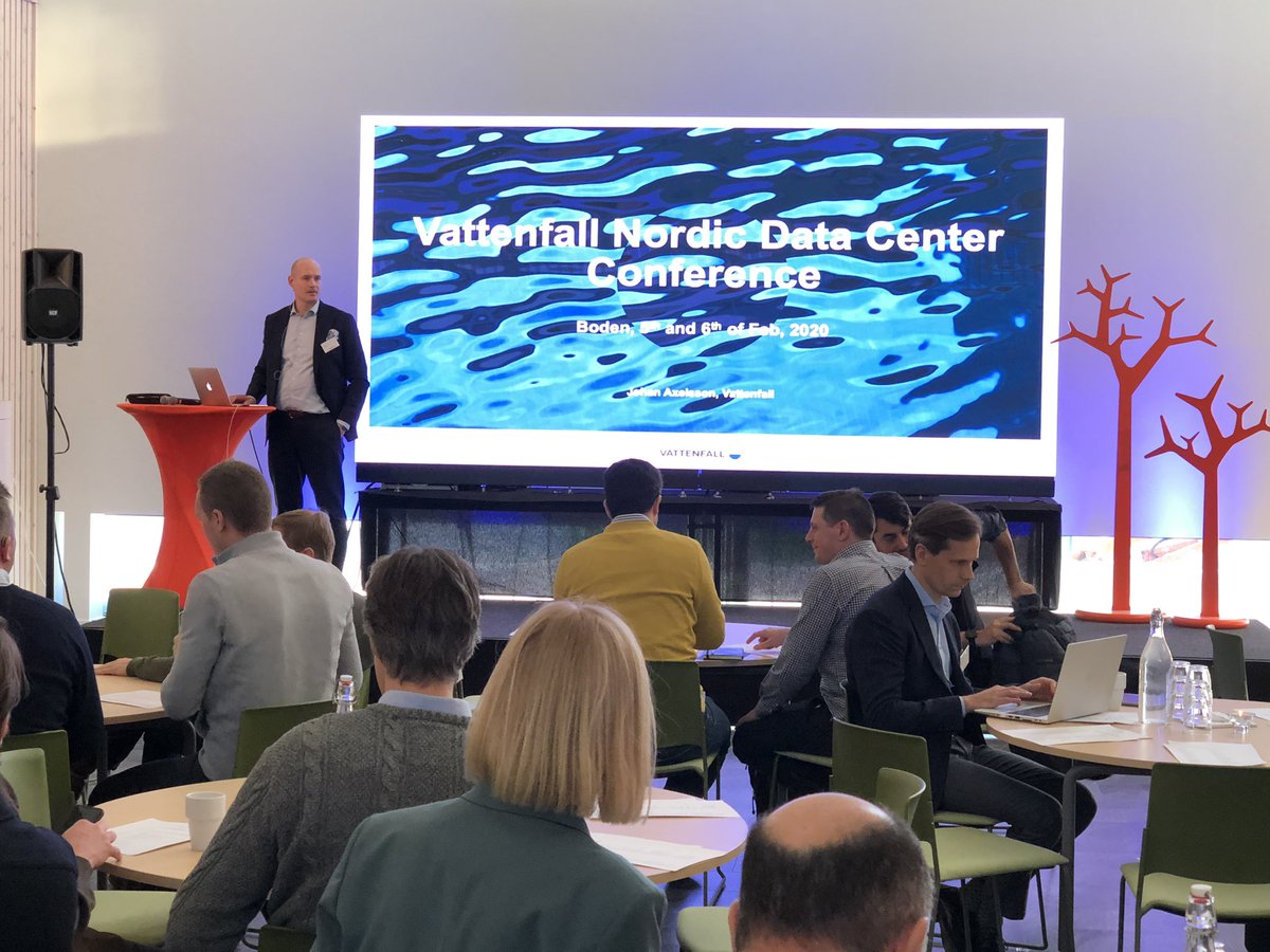 Tomas Sokolnicki (@tomassokolnicki) on Twitter photo Great start to the <a href="/VattenfallGroup/">Vattenfall Group</a> Nordic Data Center Conference in Boden - close to the Arctic Circle! #datacenter Great start to the <a href="/VattenfallGroup/">Vattenfall Group</a> Nordic Data Center Conference in Boden - close to the Arctic Circle! #datacenter