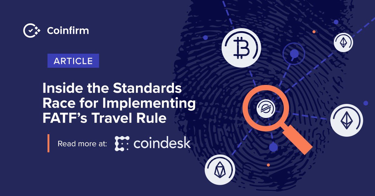 .<a href="/Coinfirm_io/">Coinfirm</a> is using a high-throughput permissioned #blockchain for writing the “fingerprint” of a compliant transaction, built on the enterprise-grade DLT Hyperledger Fabric. @coindesk 

go.coinfirm.com/DLT-Hyperledger