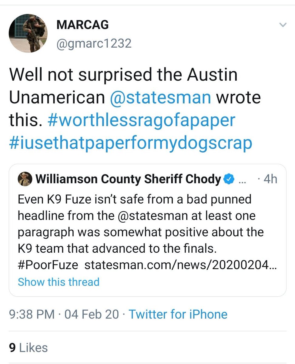 buddy_falcon's tweet photo. Now Gomez has to back up Chody. What’s not surprising is that a sellout like him acting as K9 Sgt gets such poor training results. All they did was report the truth. Don’t put your poorly choosen, poorly trained K-9 deputies on display. #poorfuze https://t.co/bQHdFeqmHv
