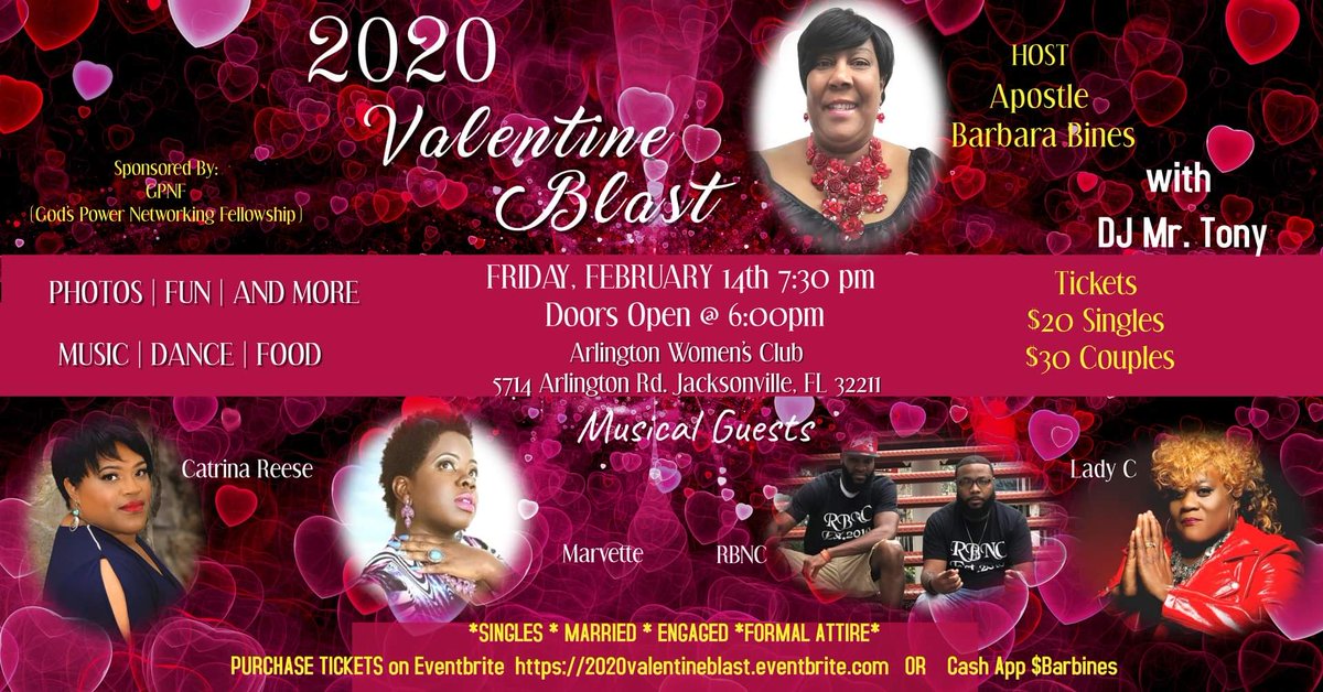 BinesBarbara's tweet image. No tickets will be sold at the door. Of course, you can go online and events.com. Valentine's Blast 
Thank you