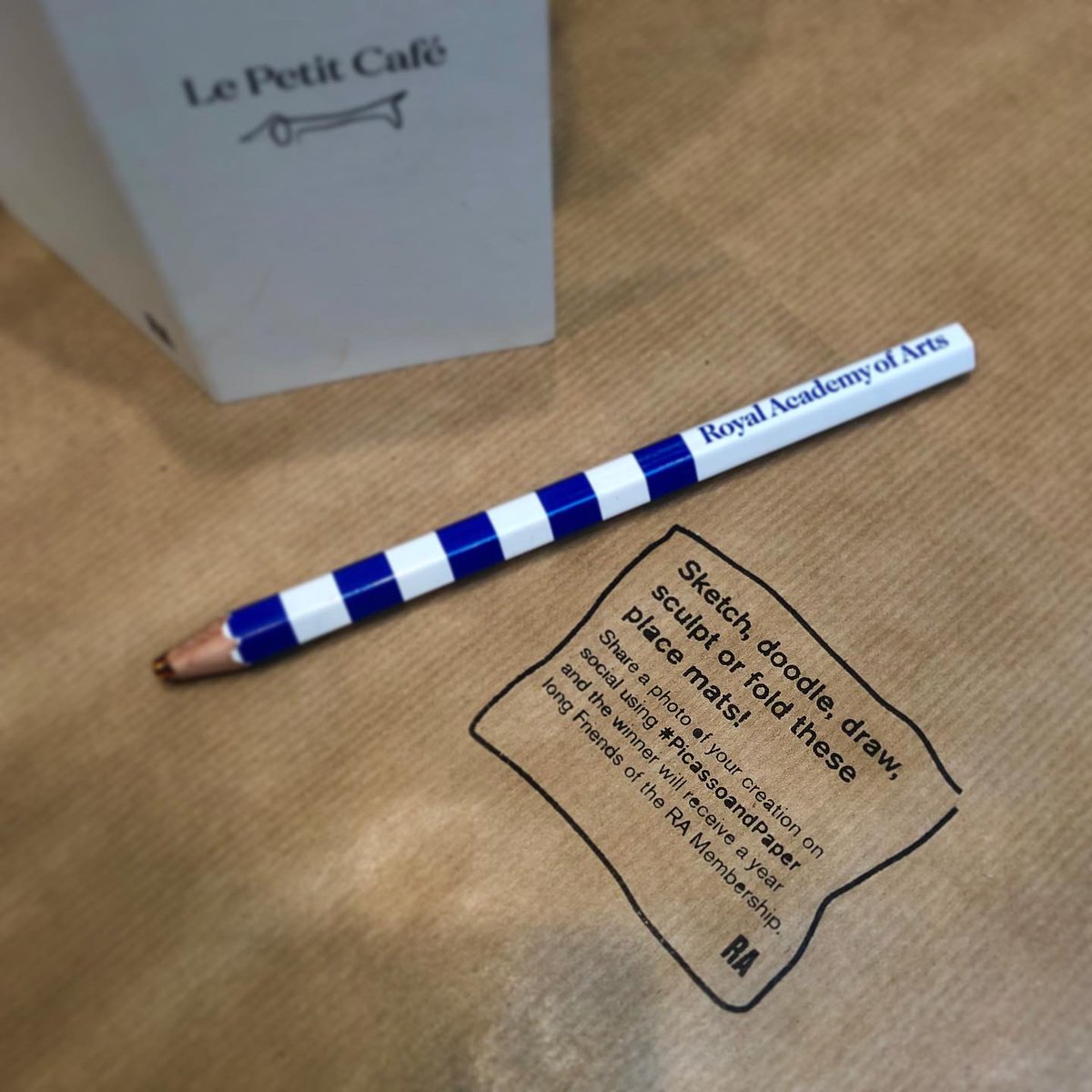 Shh! Our Parisian popup, #LePetitCafe, is hidden somewhere special in the <a href="/royalacademy/">Royal Academy</a> ☕️ Comment below if you’ve found out where... 

#PicassoAndPaper #cafeLondon #secretLondon