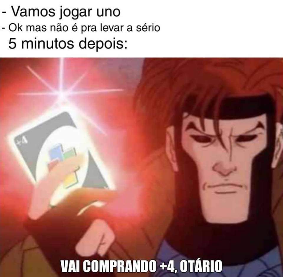 Olá vamos se divertir com uno roboto, vamos jogar - Meme by