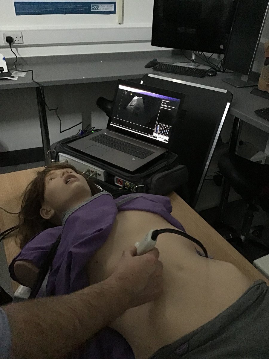 Excited to take receipt of our new <a href="/SmarterScanning/">Intelligent Ultrasound</a> EVE simulator today. So many training possibilities <a href="/UoDDiagnosticI1/">UoD_DiagnosticImaging 💙</a> @EmmaHydeTeach <a href="/poppytea/">Dr Denise Baker DPrac</a> @Paulaholt_derby <a href="/bwhiteheadUoD/">Dr Bill Whitehead RN PhD</a> <a href="/h_venables/">Dr Heather Venables</a> <a href="/RebeccaUltraso1/">RebeccaUltrasound</a> @GillianColema10 <a href="/MayesJp/">JP Mayes</a>