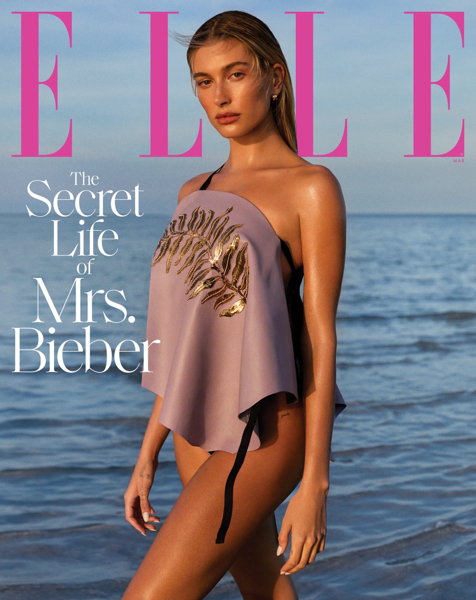 For ELLE's March issue, @haileybieber opens up about her faith, life as a newlywed, and loving Justin in sickness and in health. “When we first got married, we were just figuring out our life together.' Read more: ellemag.co/wfA29MR