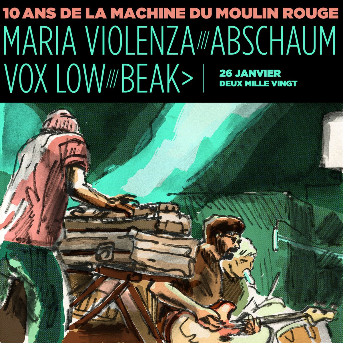 Croque and Roll Live tweet media