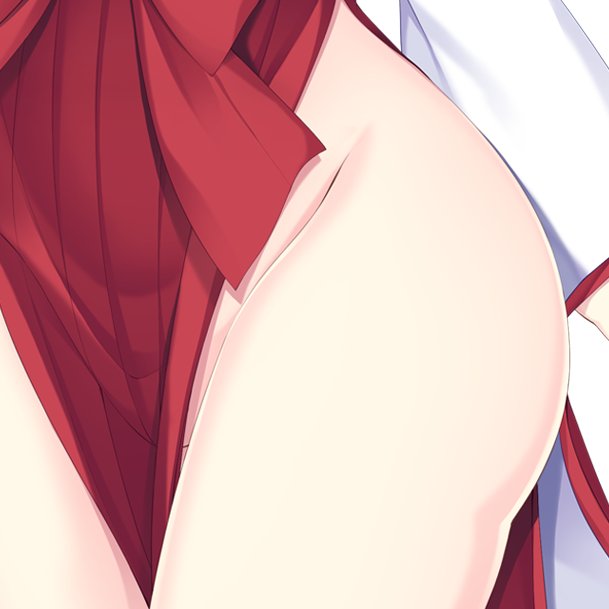 #おしりを貼るとみんなが幸せになる
お尻と腿の間にできる凹みラインがすごく好き
この気持ち伝われぇ! 