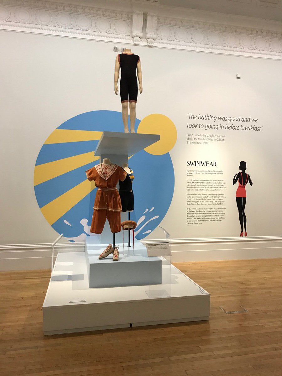 So impressed with the exhibition design at The Walker Gallery Liverpool “An English Lady’s Wardrobe”. Both tasteful and considered. #liverpool  ⁦<a href="/NML_Muse/">National Museums Liverpool</a>⁩