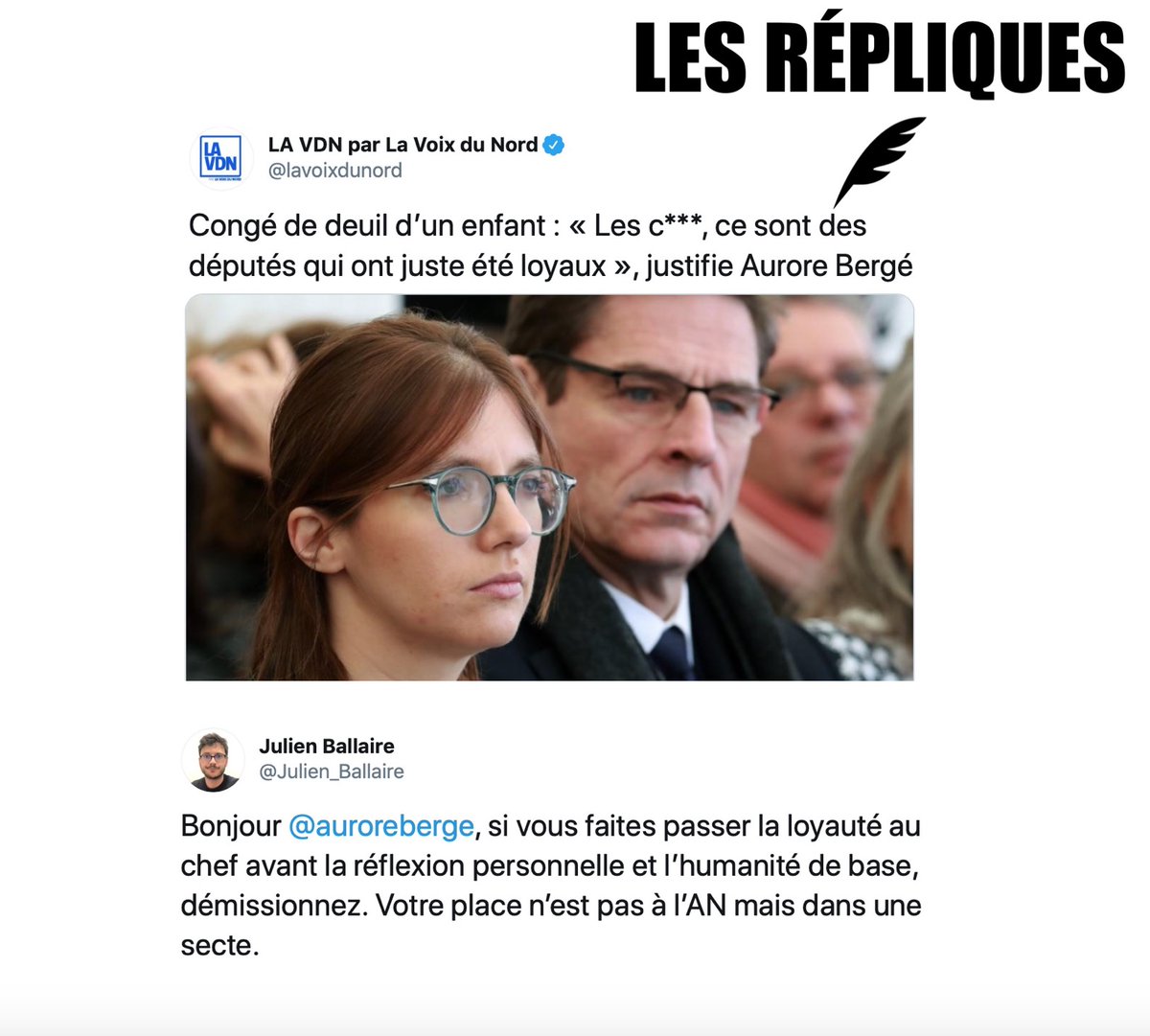 Les Répliques tweet media