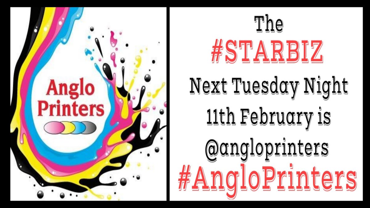 Louthchat's tweet image. In the #STARBIZ hotseat next Tuesday 11th February it's Marie from @angloprinters

Please come &amp;amp; join us in Chat and "great Networking" between 8-9pm using both hashtags #LouthChat and #AngloPrinters in Tweets &amp;amp; reply Tweets

Please RT