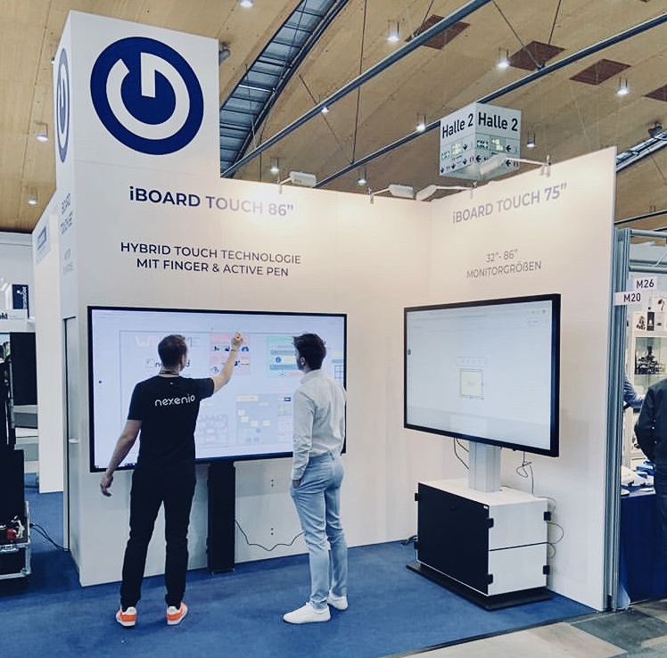 GrunwaldDisplay's tweet photo. Kleiner Rückblick auf die LEARNTEC Messe in Karlsruhe letzte Woche 👀

Wir stecken bereits mitten in den Vorbereitungen für die nächste Messe 🔥 
Ab dem 16.01 könnt Ihr uns 5 Tage auf der @EuroShop auf unserem Messestand antreffen!

#digitallearning #learntec #touch #display https://t.co/RuJhMOtZMl