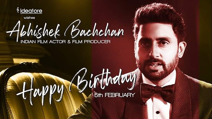 ideatore's tweet photo. On his #Birthday we at #Ideatore wish him all the best for his future endeavors and hope that Bluffmaster of Bollywood gets all he wishes for!! Wish you a very #HappyBirthday @juniorbachchan

#Bollywood #BollywoodActor #BollywoodFilms #IndianCinema #HappyBirthdayAbhishekBachchan https://t.co/GXS11iCUzg