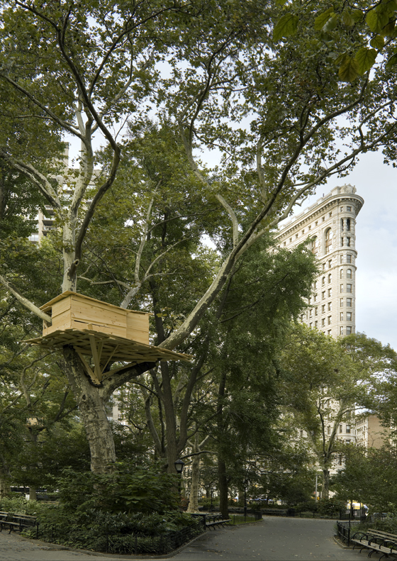 #tadashikawamata #treehuts