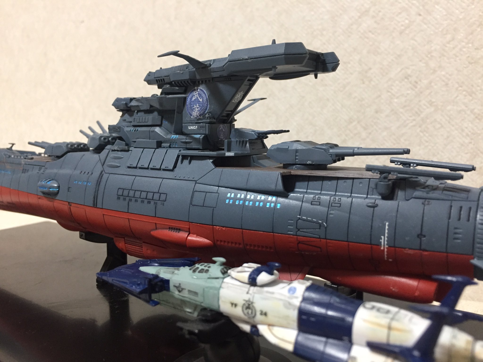 宇宙戦艦ヤマト型二番艦 武蔵 BBY-02 (1/1000)