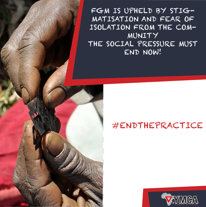 Africa_YMCA's tweet photo. FGM is upheld by stigmatisation and fear of isolation from the community. The social pressure must end now!
#EndThePractice #EndFGM https://t.co/WkGheMGAR4