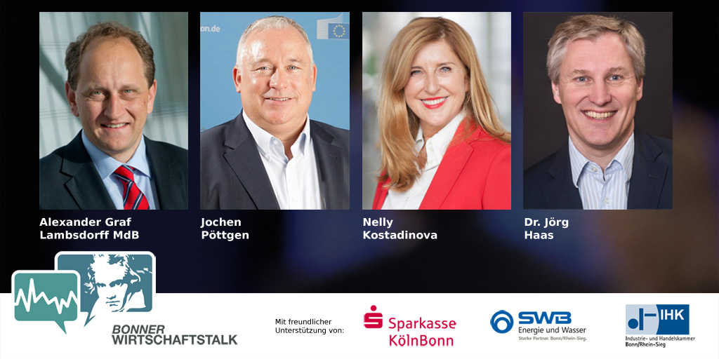 Heute Abend um 19 Uhr bin ich Talk-Gast beim <a href="/Wirtschaftstalk/">Wirtschaftstalk</a> in Bonn zum Thema "Mitten in Europa". Es geht um die europäische Integration und den Brexit. Live-Stream: tinyurl.com/Wirtschaftstal…
Mediathek: tinyurl.com/bonnerwirtscha…
#Wirtschaft #integration #wirtschaftstalk #RoleModel