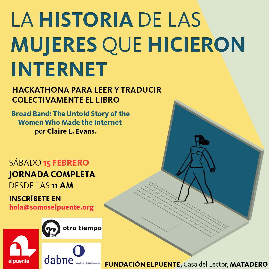El próximo 11 de Febrero se celebra el día internacional de la Mujer y la Niña en la Ciencia y en elpuente no podemos dejar pasar esta fecha; por eso haremos una hackatona en la que estar juntas y poder celebrar nuestra pasión por la ciencia y las tecnologías!!
