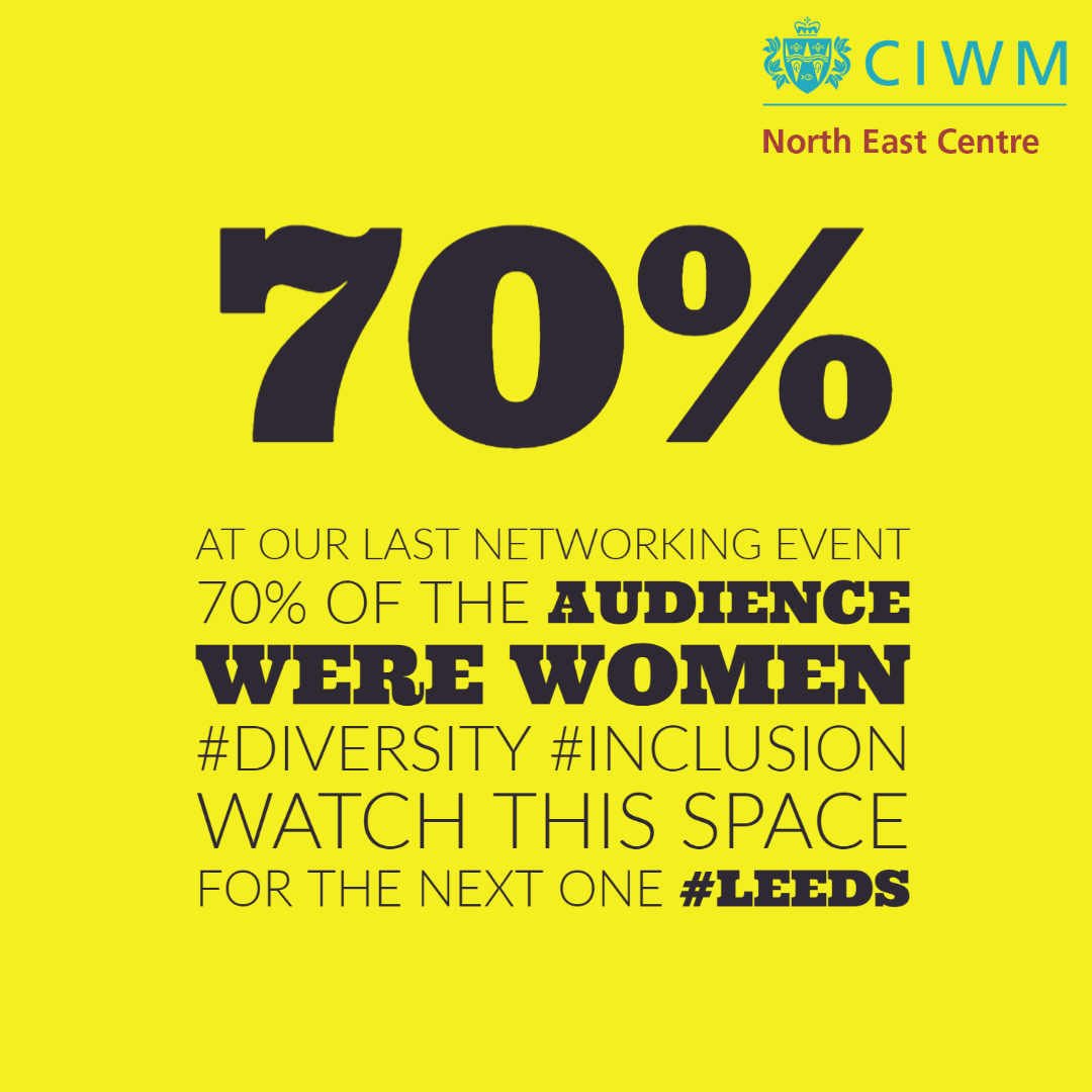 Looking forward to the next evening #networking event in #leeds #diversity #inclusion #watchthisspace <a href="/CIWM/">CIWM</a>