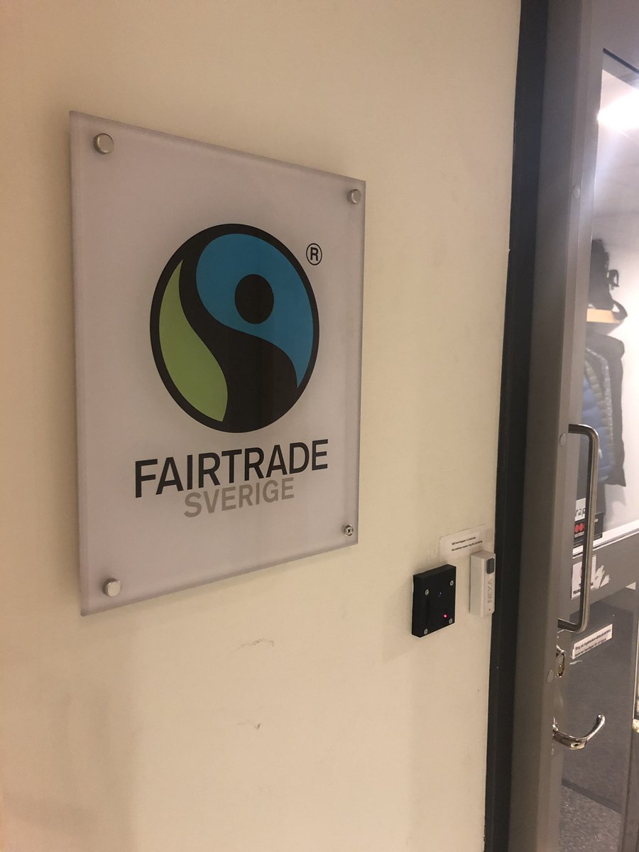 RubenWagman's tweet photo. Talar idag om fackliga rättigheter på @FairtradeSe Jättekul att besöka en så grym och viktig organisation som bidrar till mänskliga rättigheter i arbetslivet! #fairtrade #uniontounion #facket https://t.co/09Cj94dAL6
