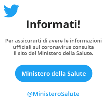 Informati! L'accordo del <a href="/MinisteroSalute/">Ministero della Salute</a> con <a href="/Twitter/">Twitter</a> per avere le informazioni ufficiali su #coronavirus 👇bit.ly/36Yckrc