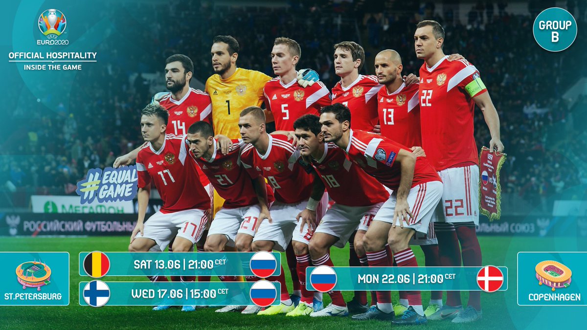 UEFA EURO 2020 | Russia Group Matches