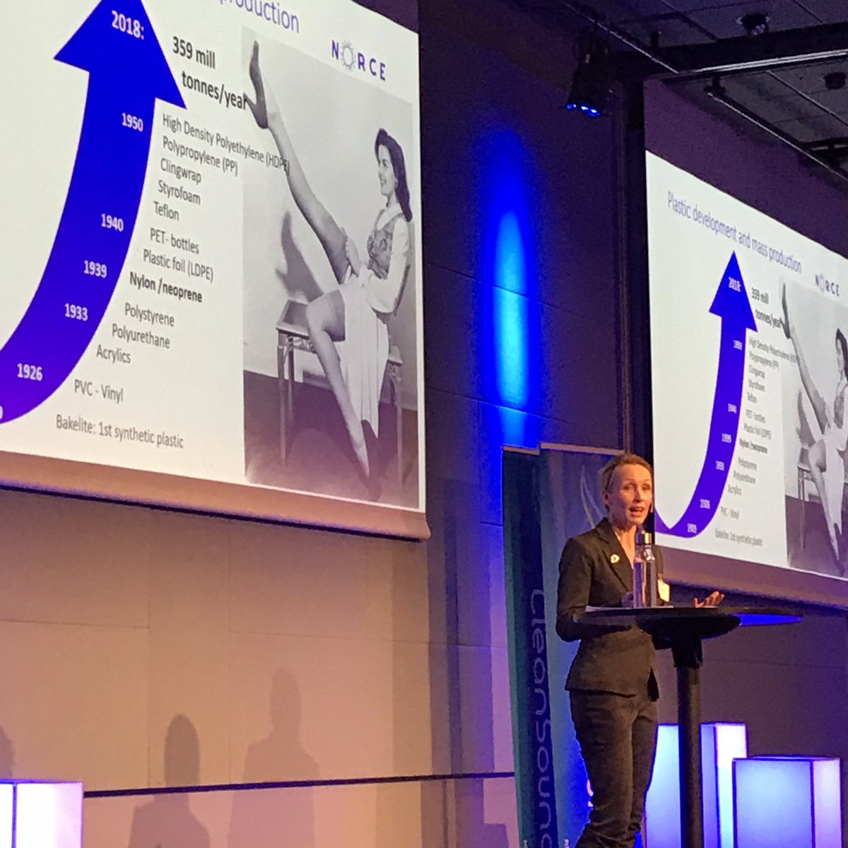 .<a href="/MarteHaave/">MaHa</a> kicks of the scientific part of <a href="/HoldNorgeRent/">Hold Norge Rent/Doalat Norgga Ráinnasin</a> conference.    Innovation is needed to improve plastic recycling.