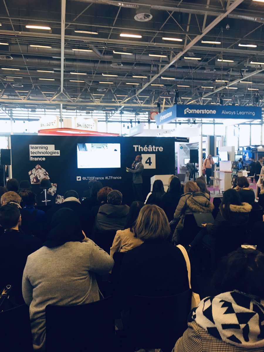 SkillsoftFrance's tweet photo. #LTFrance théâtre 4 rempli pour les #compétences à acquérir dans le #futur #elearning https://t.co/30JSpReAcm